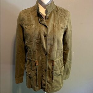 Hinge Utility Jacket in Olive